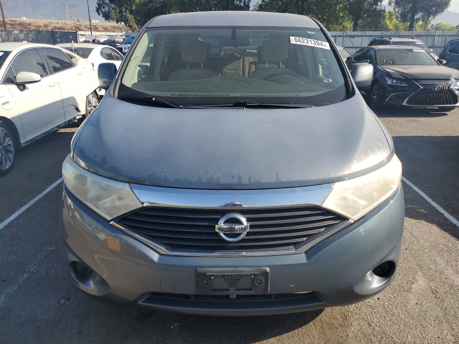 2012 Nissan Quest S vin: JN8AE2KP8C9031643