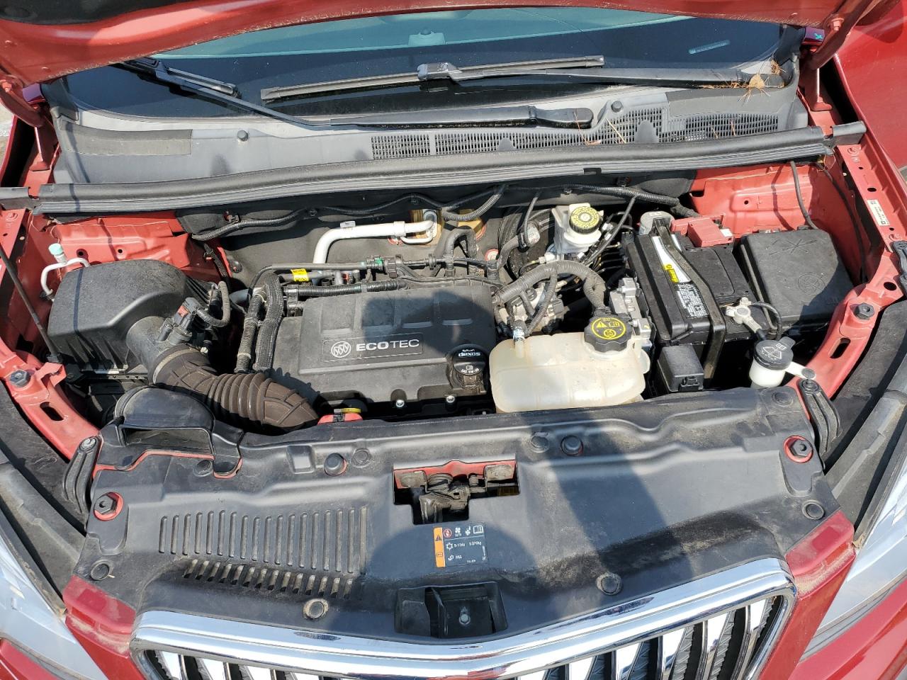 2015 BUICK ENCORE with SIDE damage, VIN KL4CJBSB9FB243267