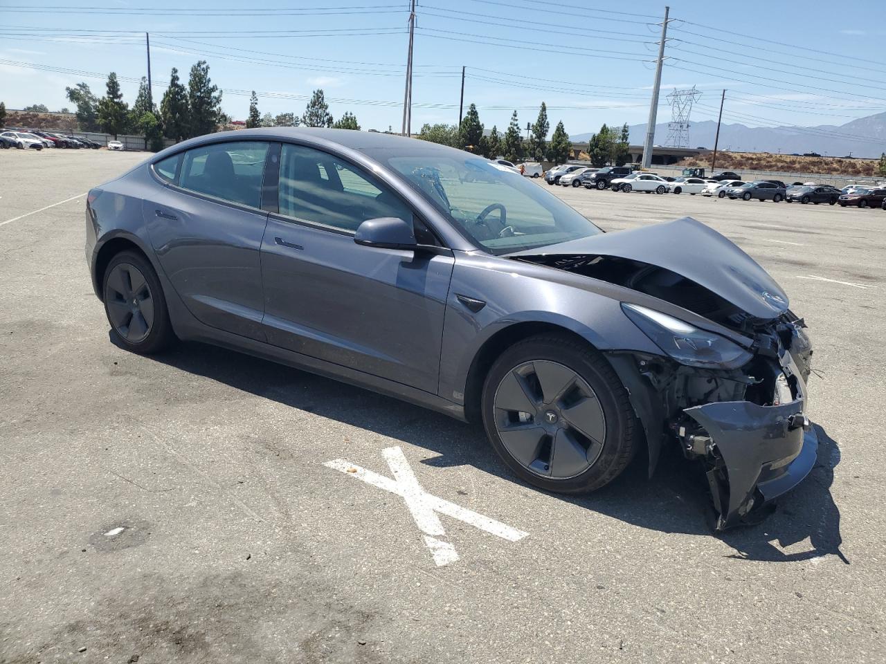 VIN 5YJ3E1EA3PF707997 2023 TESLA MODEL 3 no.4