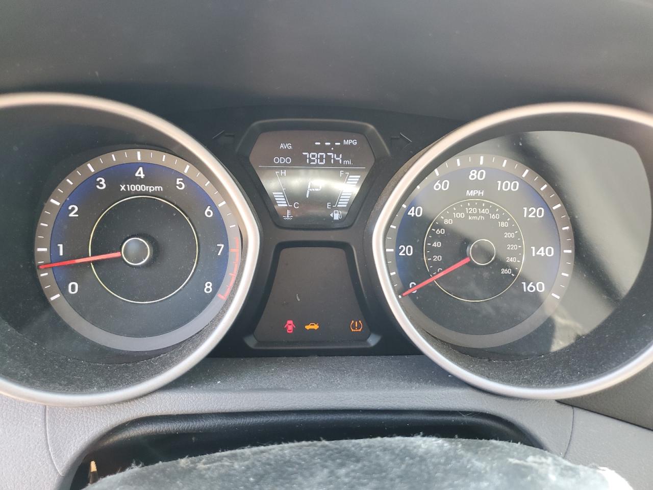 2013 Hyundai Elantra Gls VIN: KMHDH4AE1DU499123 Lot: 68721414