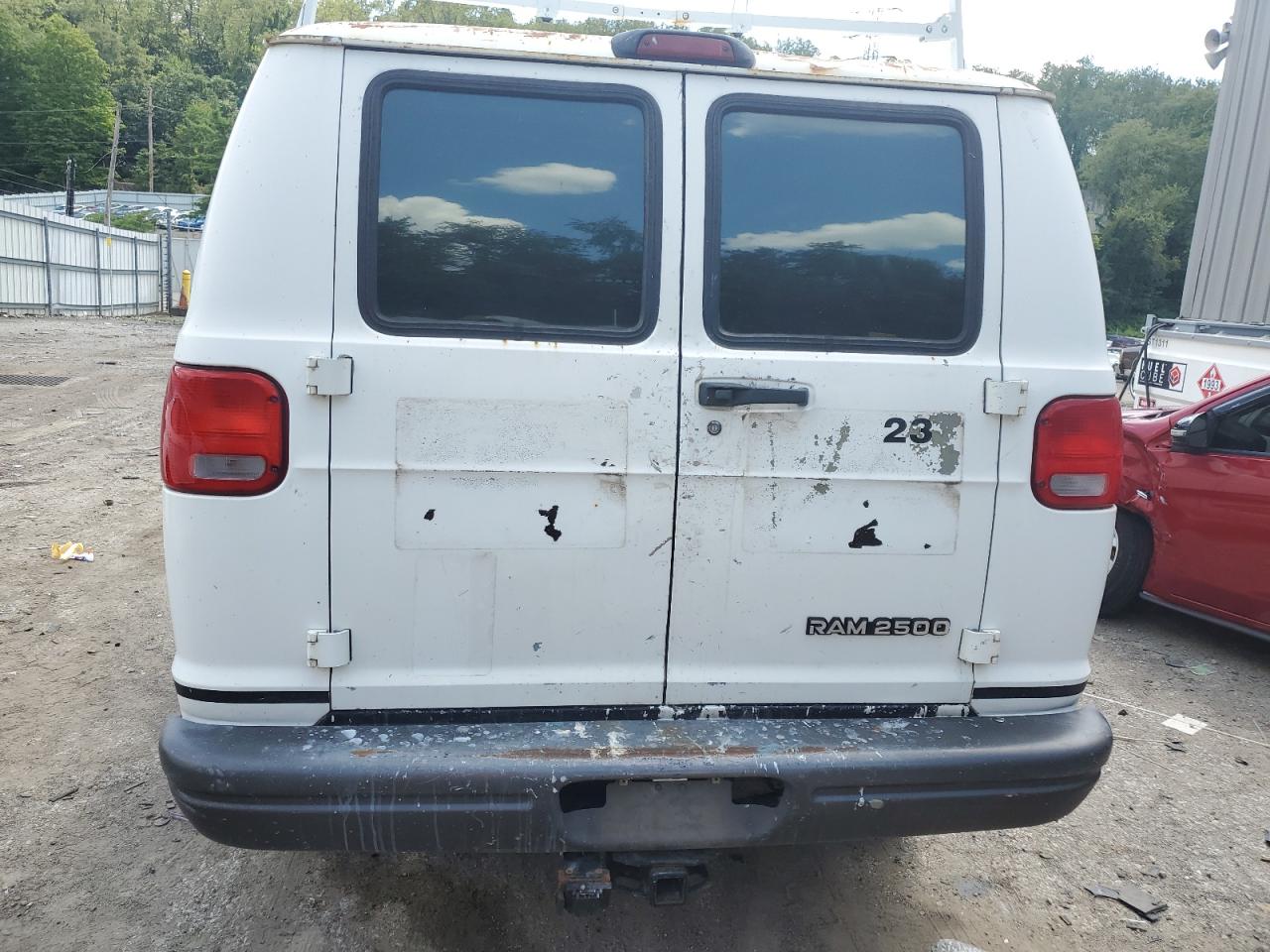 2001 Dodge Ram Van B2500 VIN: 2B7JB21Y81K520252 Lot: 61253614