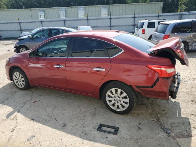  NISSAN SENTRA 2016 Red