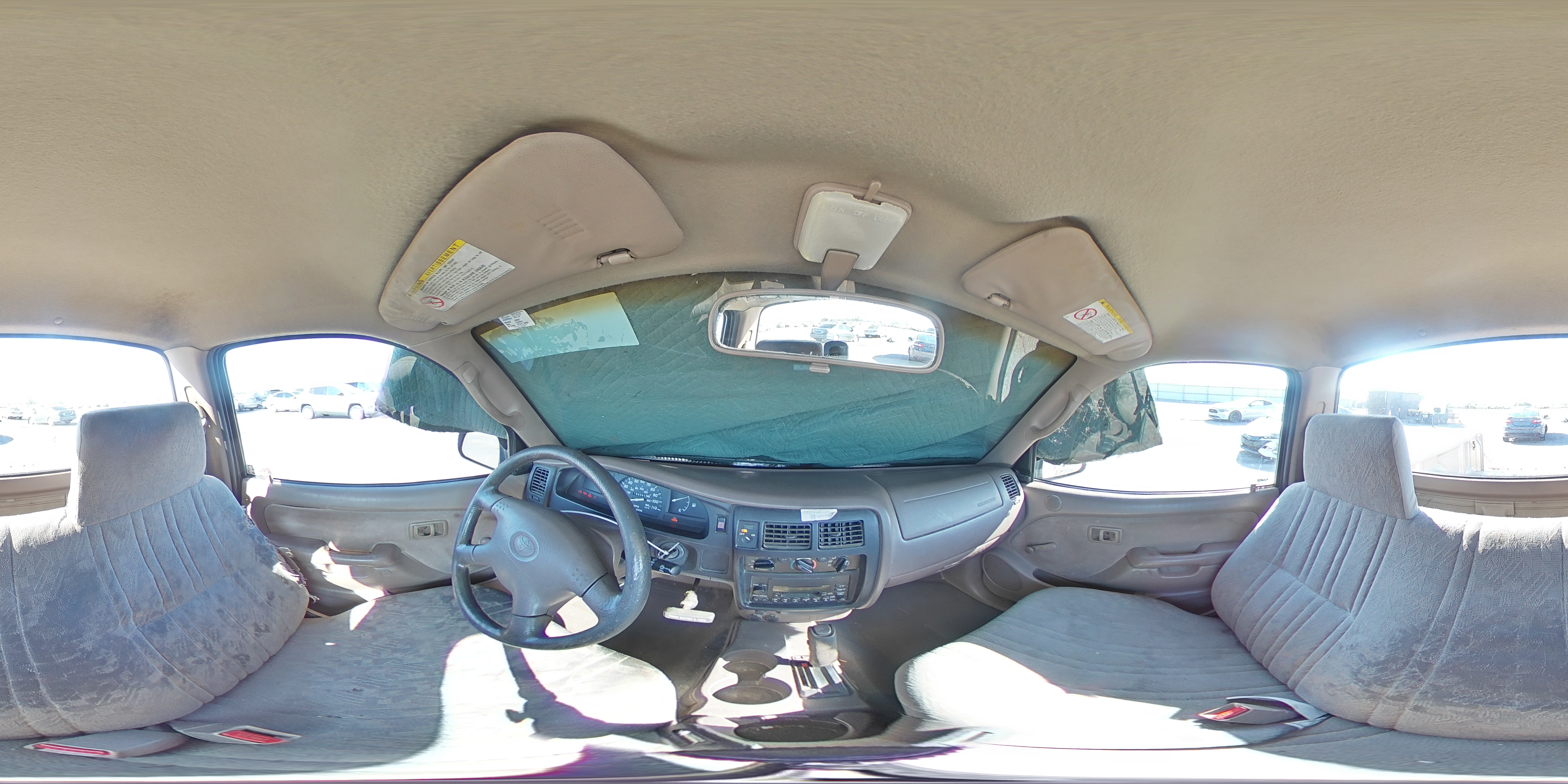 2002 Toyota Tacoma VIN: 5TENL42N42Z059732 Lot: 66353374