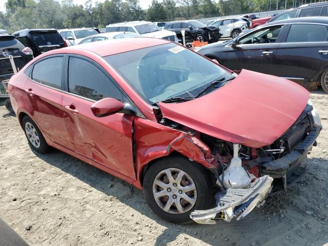  HYUNDAI ACCENT 2014 Red