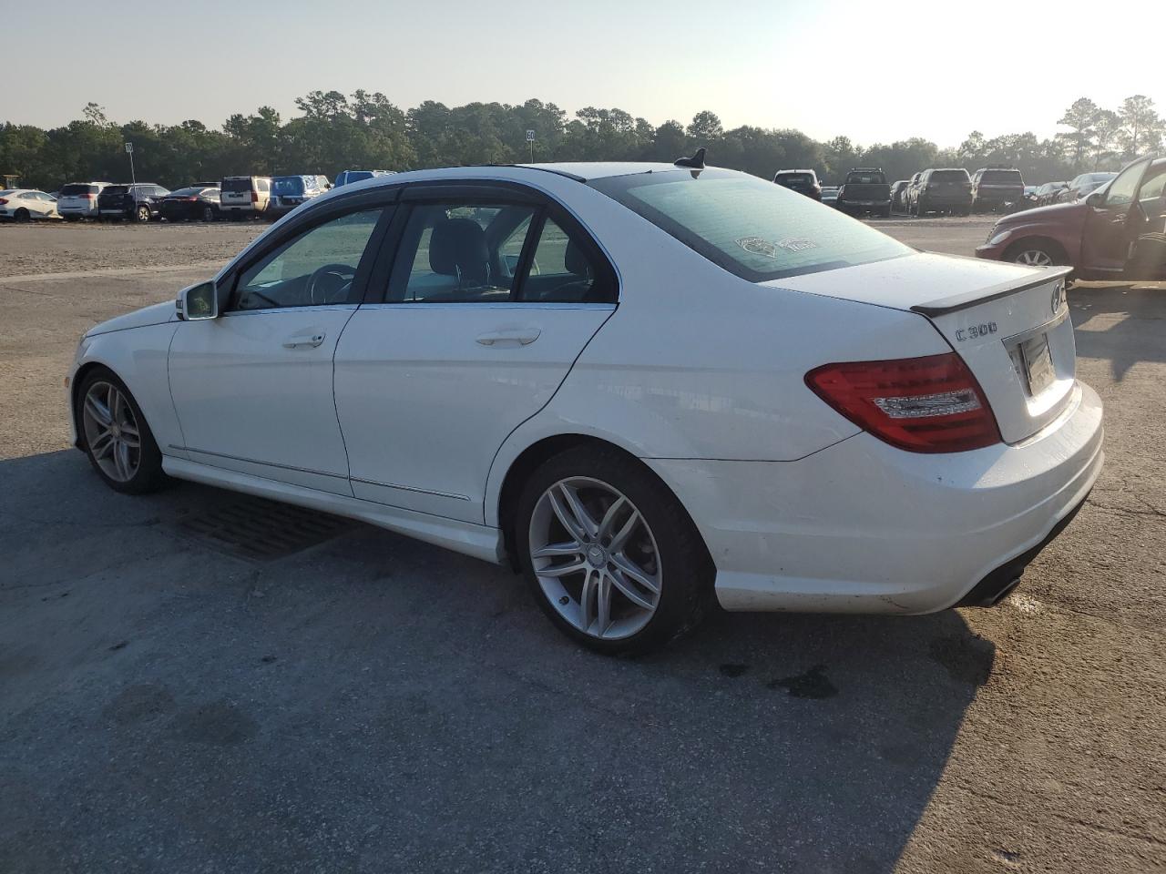 VIN WDDGF8AB0DR283566 2013 MERCEDES-BENZ C-CLASS no.2