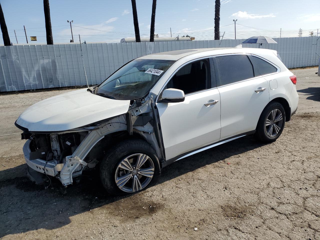 2019 Acura Mdx VIN: 5J8YD3H34KL006085 Lot: 66421044