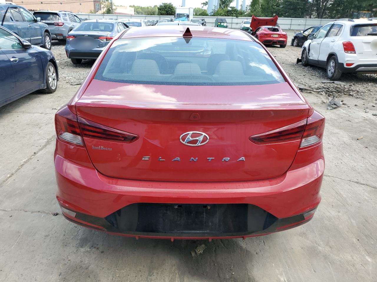 KMHD84LF1KU862863 2019 Hyundai Elantra Sel