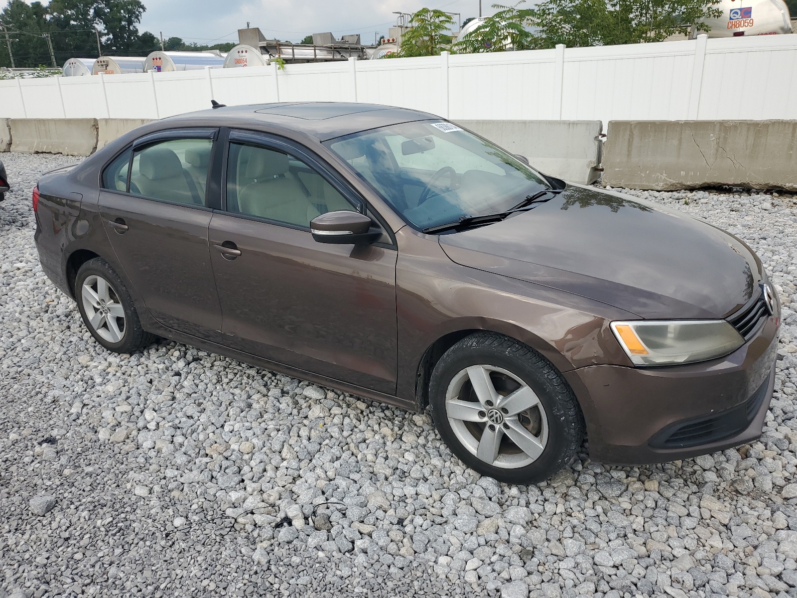 2012 Volkswagen Jetta Tdi vin: 3VWLL7AJ6CM381887