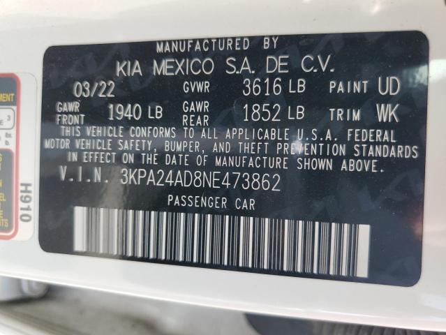 3KPA24AD8NE473862 Kia Rio LX 13