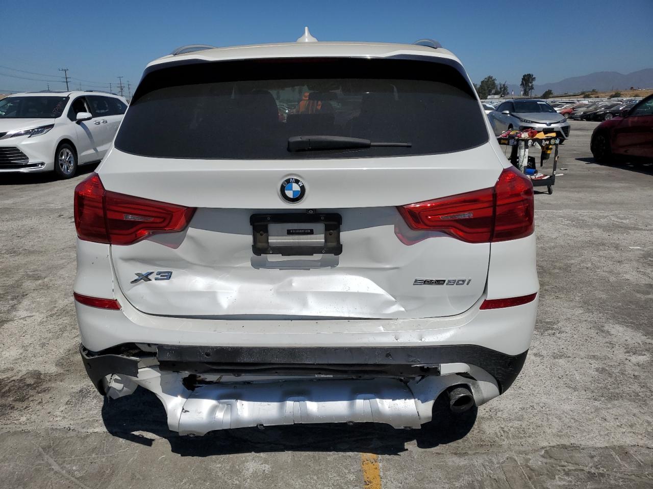 2019 BMW X3 Sdrive30I VIN: 5UXTR7C51KLF26613 Lot: 67522944