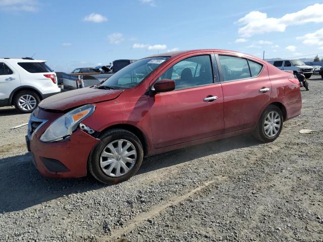  NISSAN VERSA 2019 Red