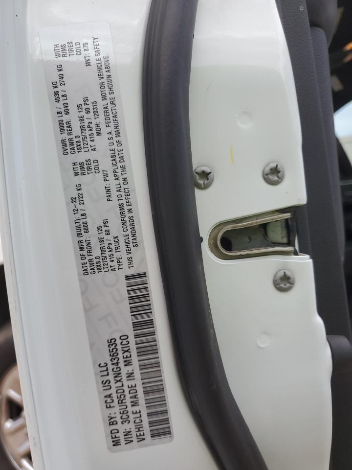 2022 Ram 2500 Big Horn/Lone Star VIN: 3C6UR5DLXNG436535 Lot: 65999274