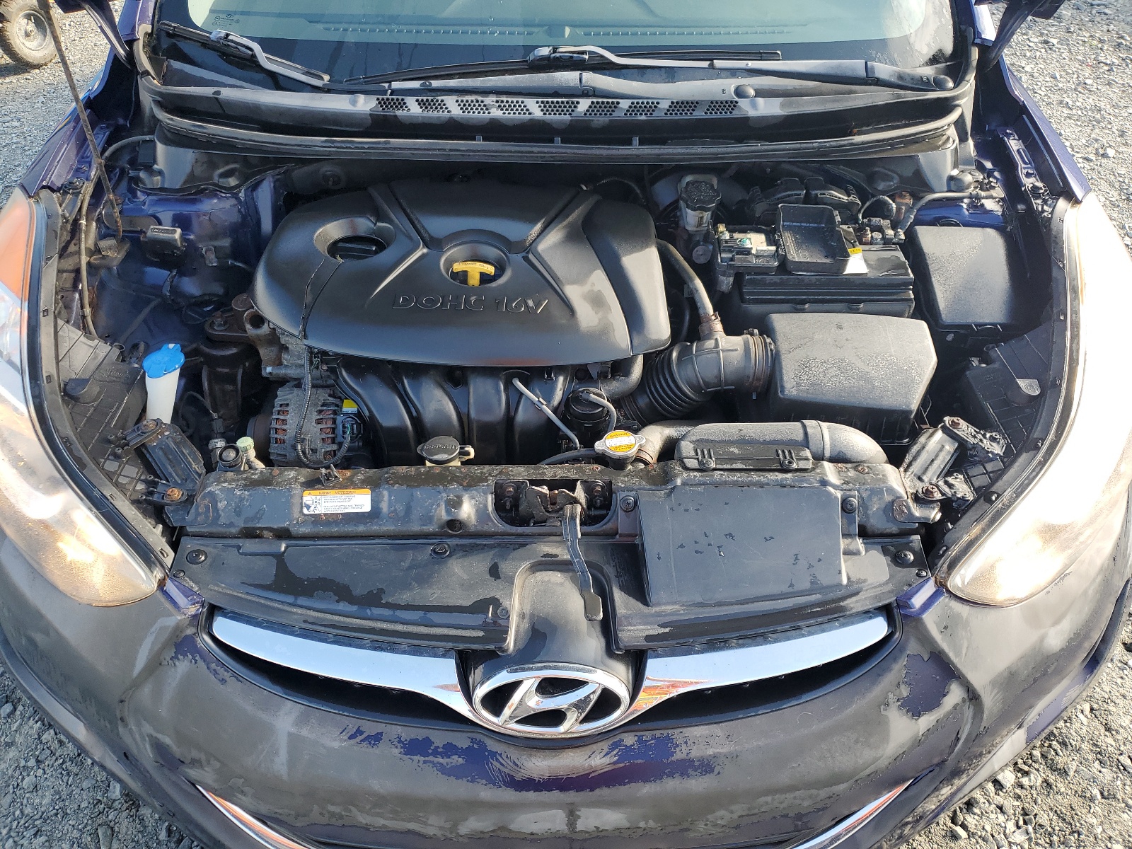 5NPDH4AE7CH107596 2012 Hyundai Elantra Gls