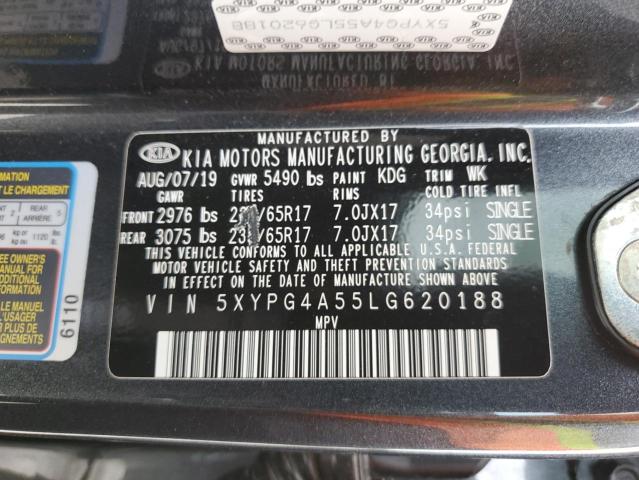 5XYPG4A55LG620188 Kia Sorento S 13