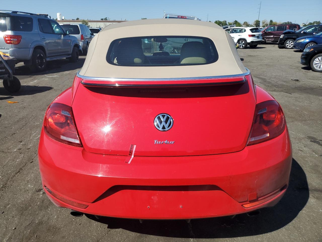 2013 Volkswagen Beetle Turbo VIN: 3VW7T7AT0DM827097 Lot: 69079994