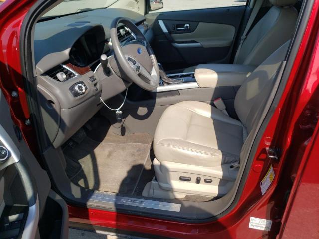 Parquets FORD EDGE 2013 Czerwony