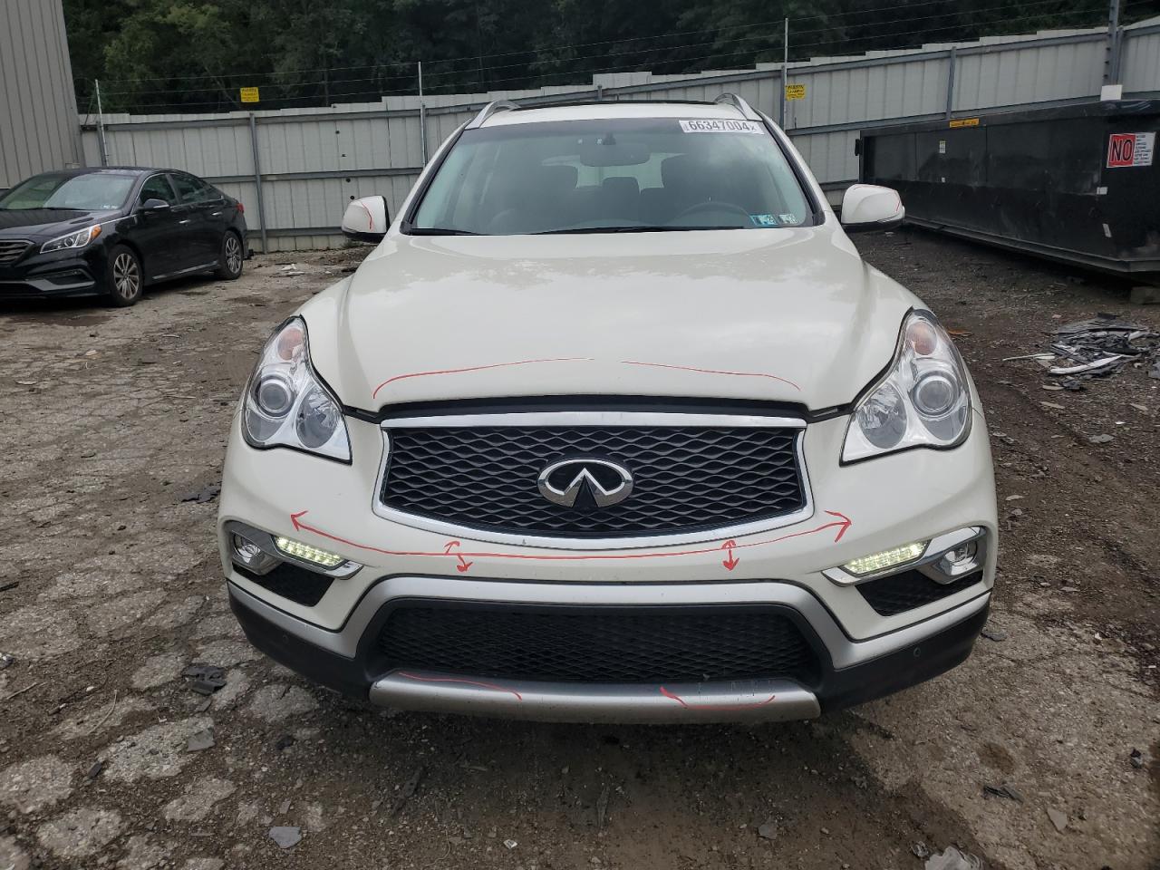 2016 Infiniti Qx50 VIN: JN1BJ0RR1GM263434 Lot: 66347004