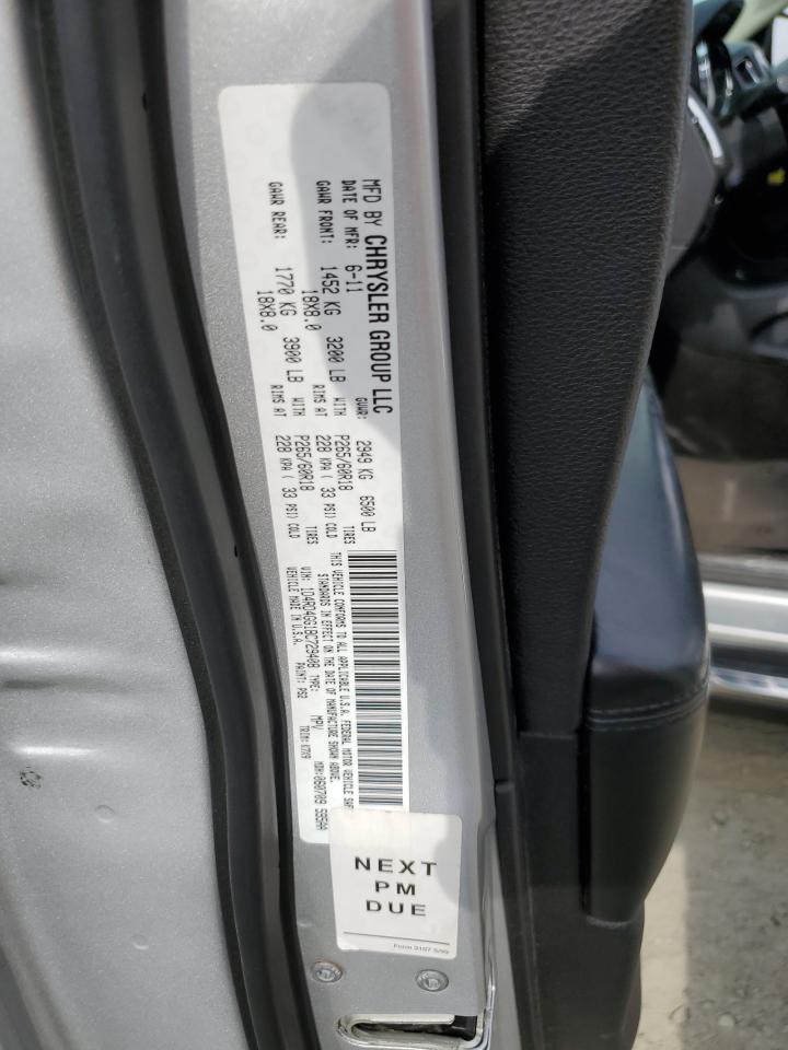 2011 Dodge Durango Crew VIN: 1D4RD4GG1BC729408 Lot: 65940484