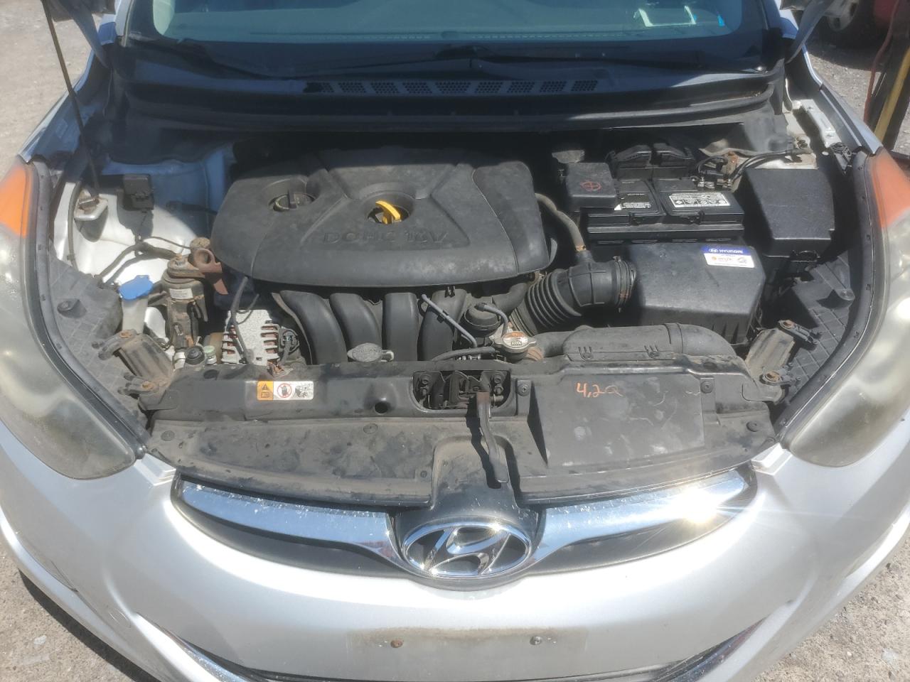 2012 Hyundai Elantra Gls VIN: KMHDH4AE7CU378563 Lot: 66251984