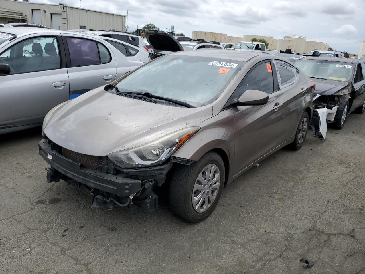 5NPDH4AE4GH727697 2016 HYUNDAI ELANTRA - Image 1