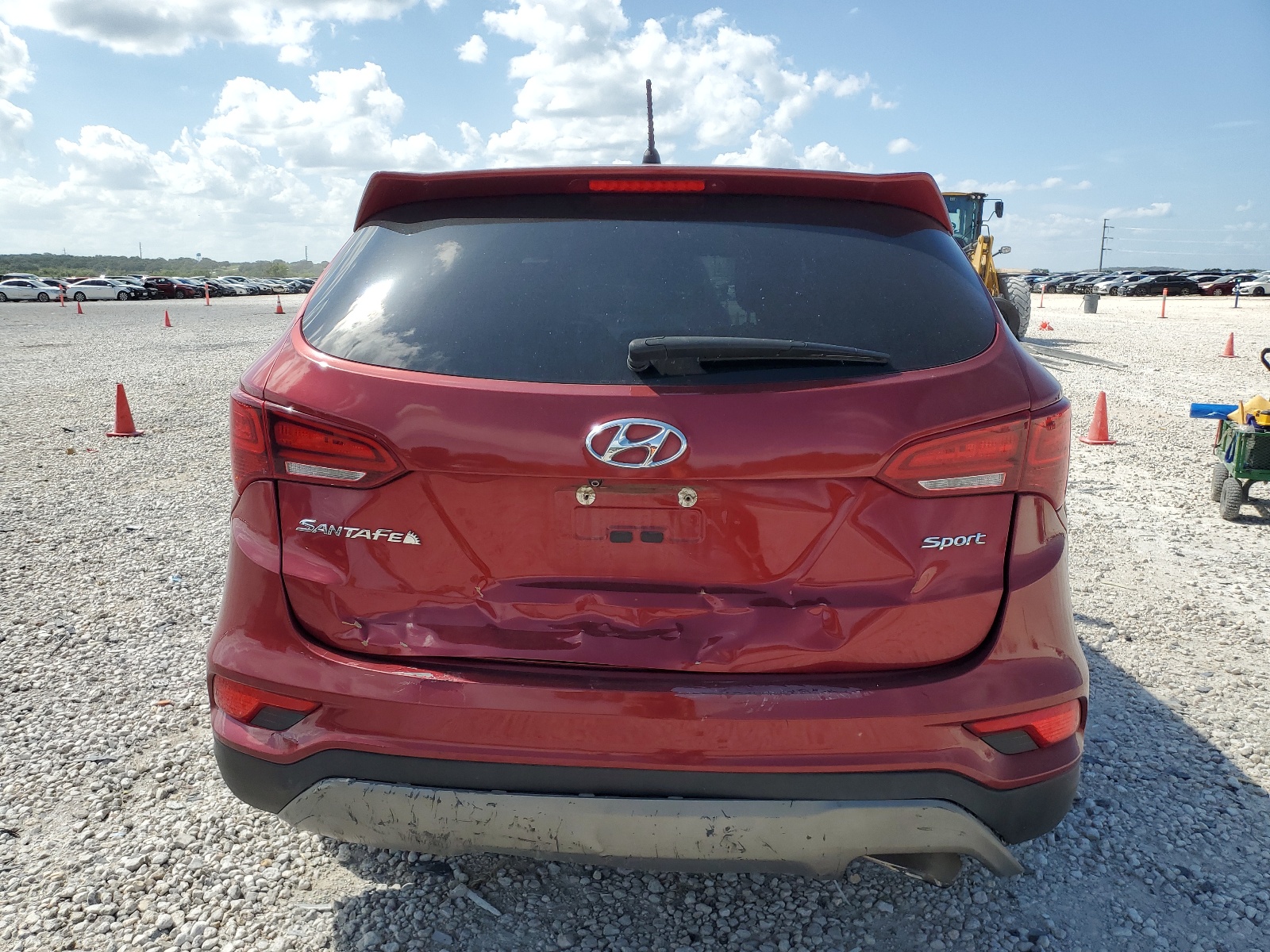 5XYZT3LB9JG520500 2018 Hyundai Santa Fe Sport