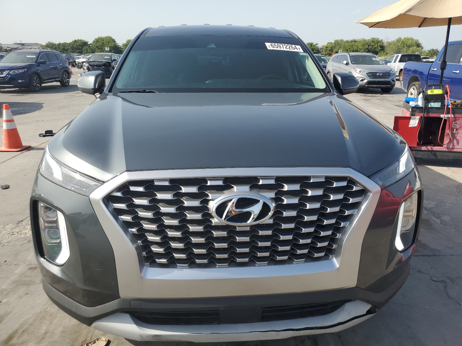 KM8R14HE2NU475916 2022 Hyundai Palisade Se