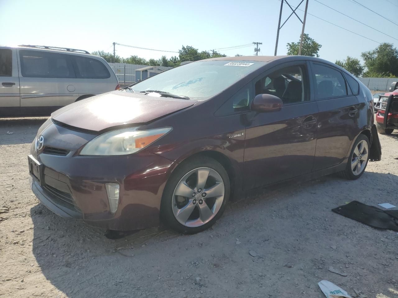 VIN JTDKN3DU3D5593936 2013 TOYOTA PRIUS no.1