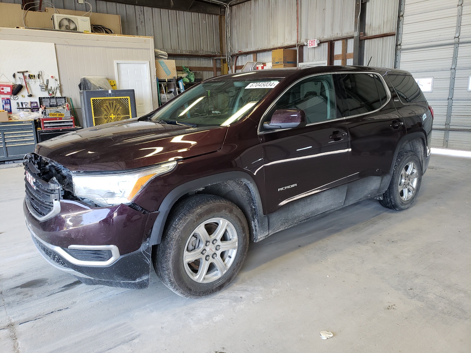 1GKKNKLA6HZ193647 2017 GMC Acadia Sle