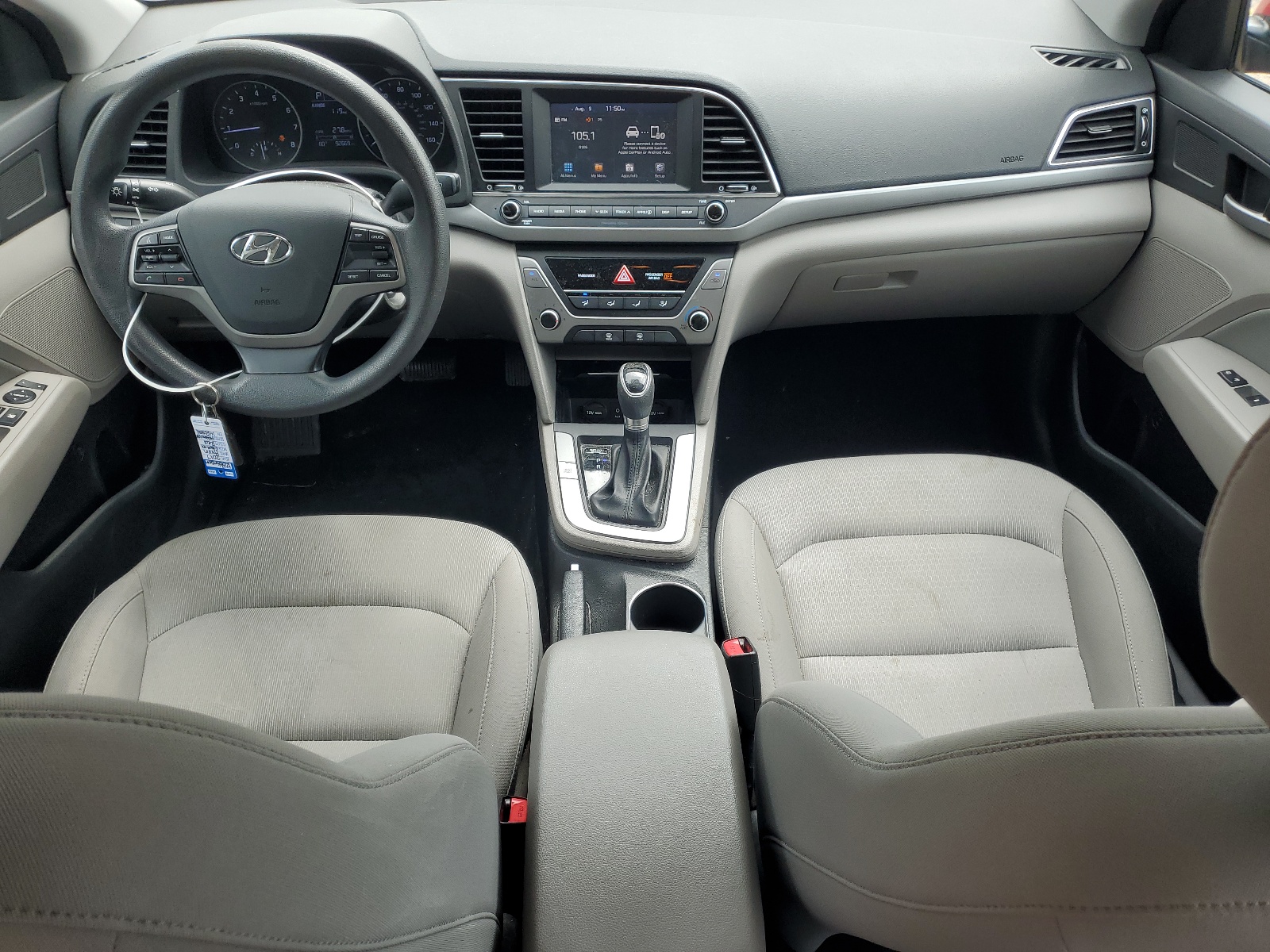 KMHD84LF3HU385331 2017 Hyundai Elantra Se