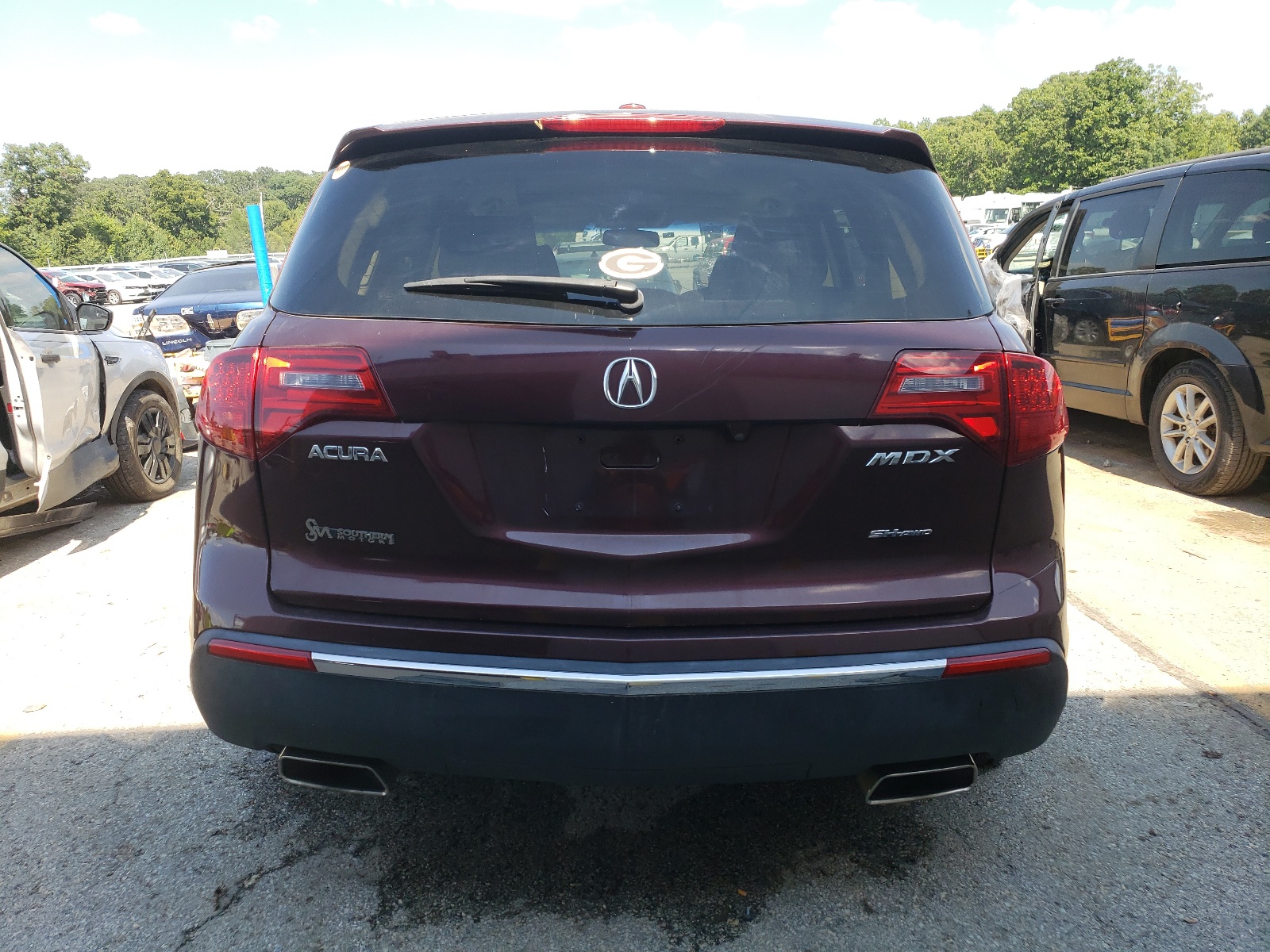 2HNYD2H67AH523017 2010 Acura Mdx Technology