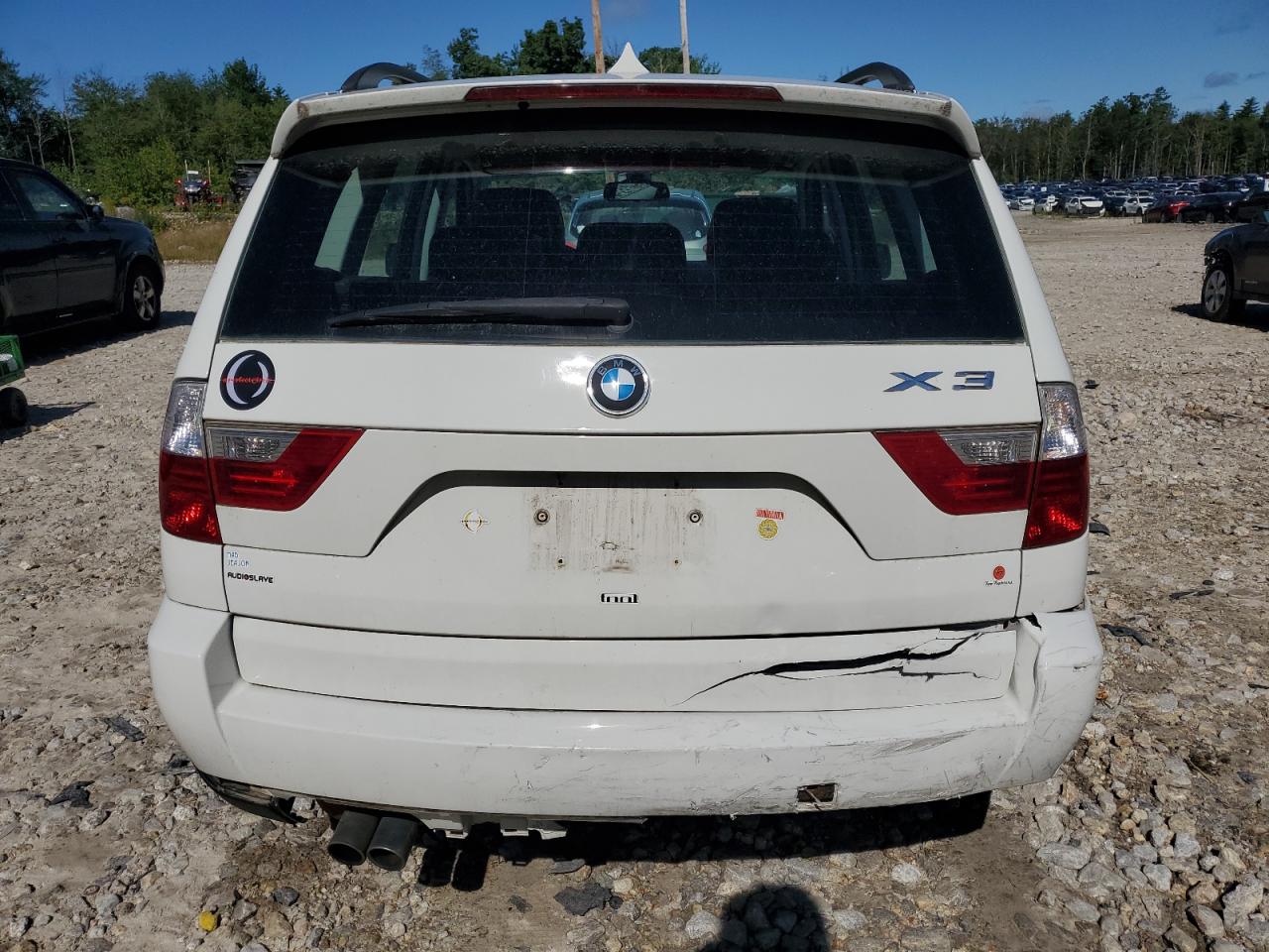 2008 BMW X3 3.0Si VIN: WBXPC93408WJ06291 Lot: 67708004