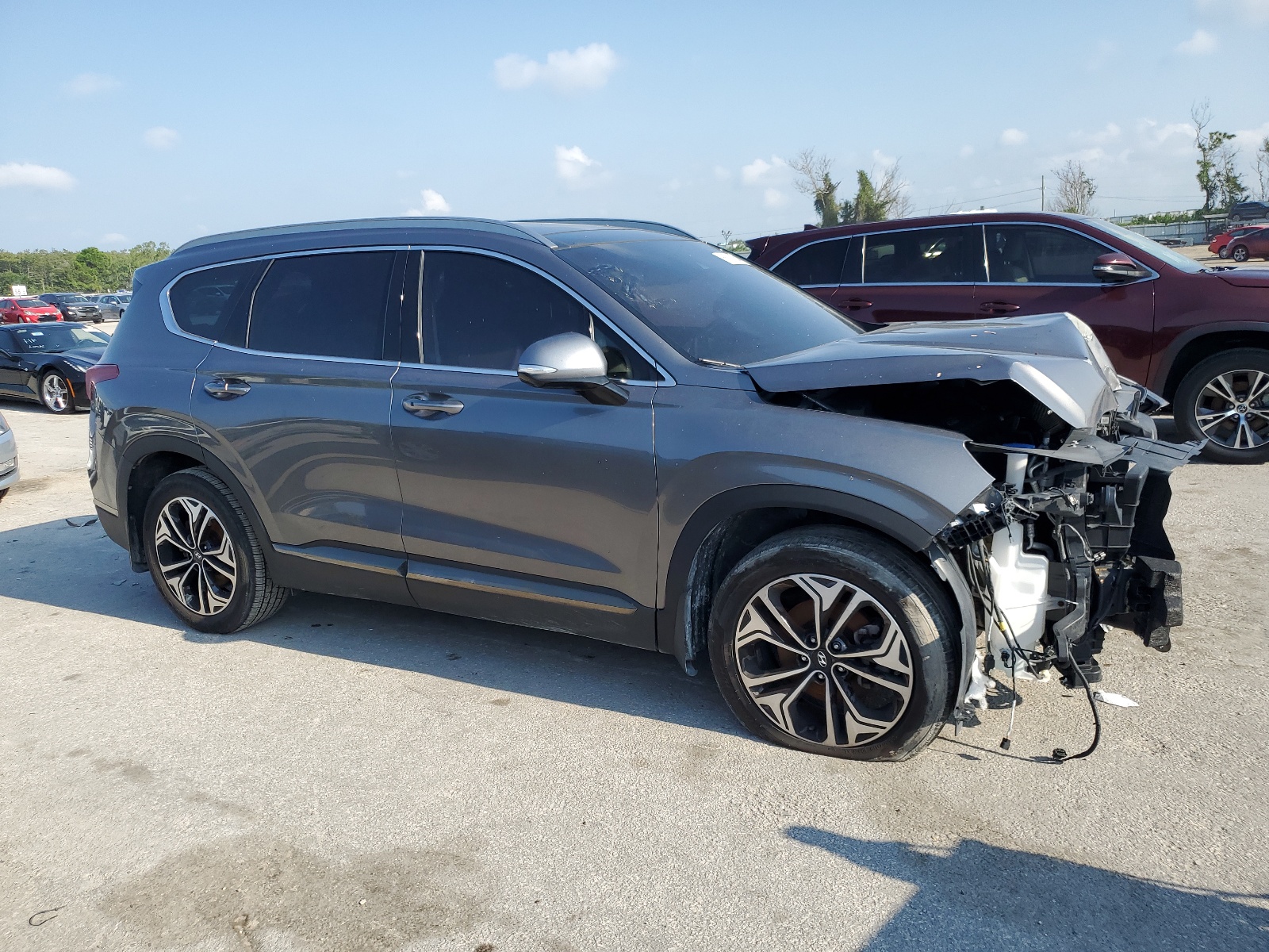 2020 Hyundai Santa Fe Limited vin: 5NMS5CAA3LH176371