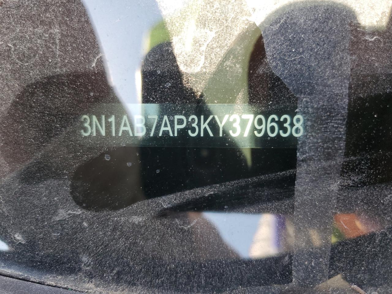 3N1AB7AP3KY379638 2019 Nissan Sentra S