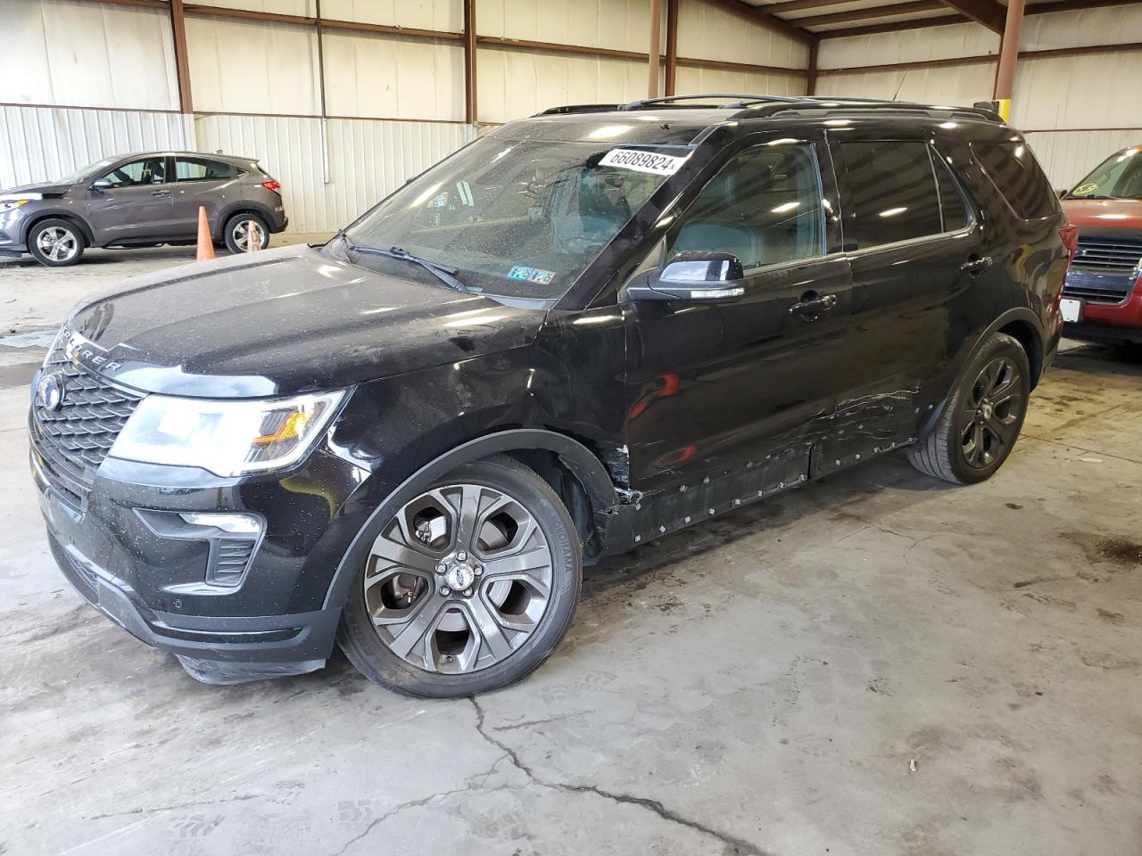 2018 Ford Explorer Sport VIN: 1FM5K8GT9JGC61744 Lot: 66089824