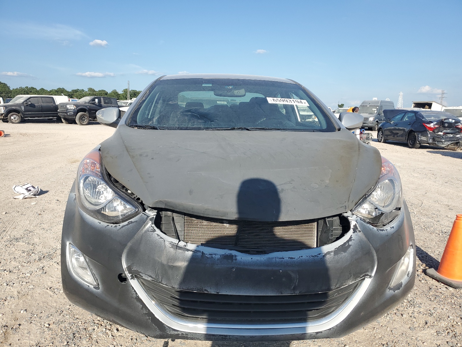 2013 Hyundai Elantra Gls vin: KMHDH4AEXDU589029