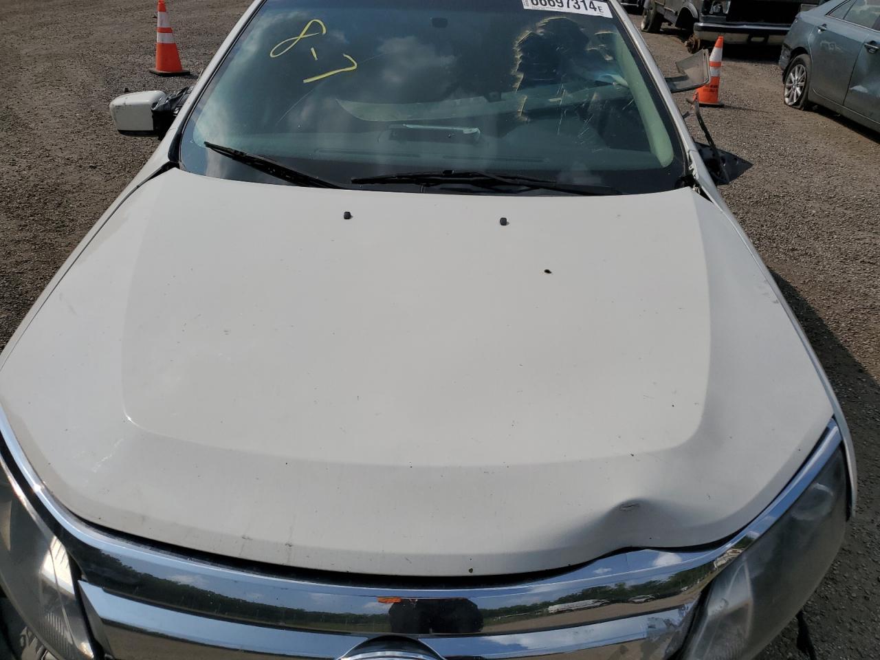 2010 Ford Fusion Se VIN: 3FAHP0HA0AR258070 Lot: 66697314