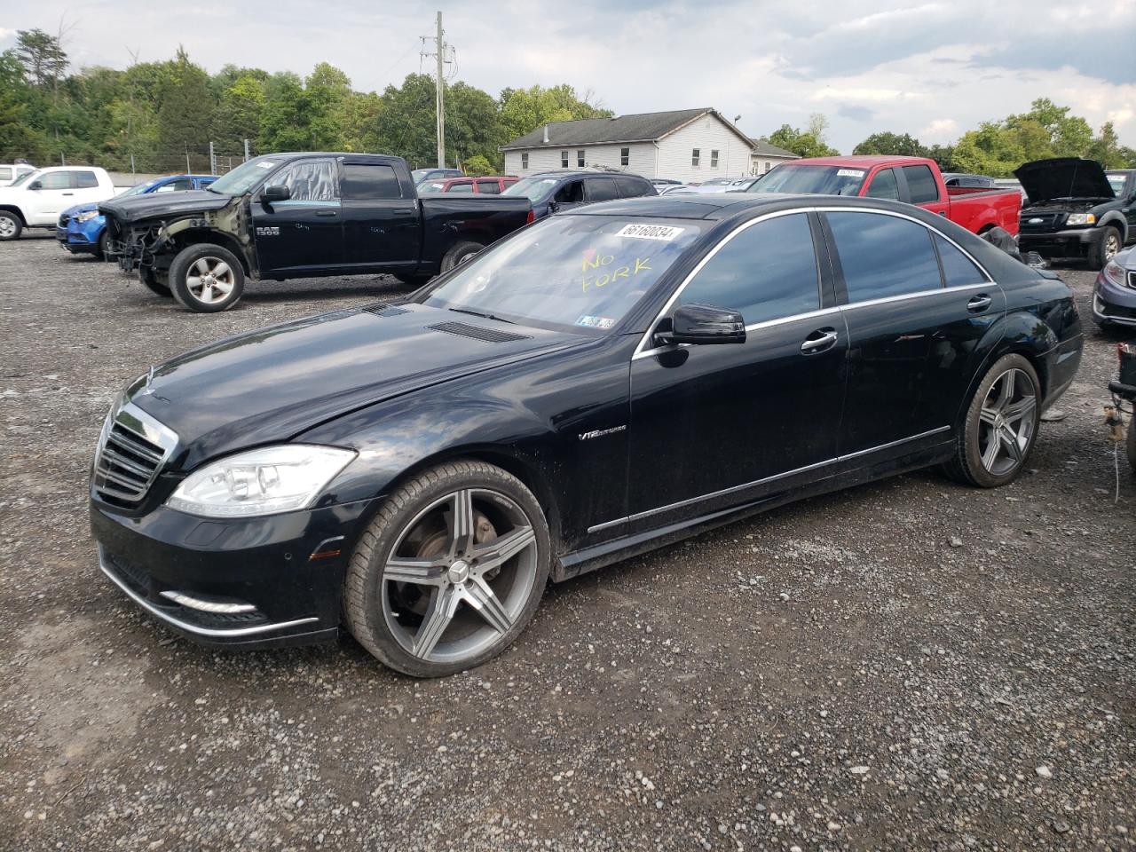 2008 Mercedes-Benz S 600 VIN: WDDNG76X68A166470 Lot: 66160034