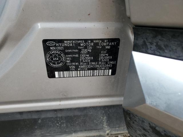 2022 HYUNDAI SANTA FE SEL PREMIUM