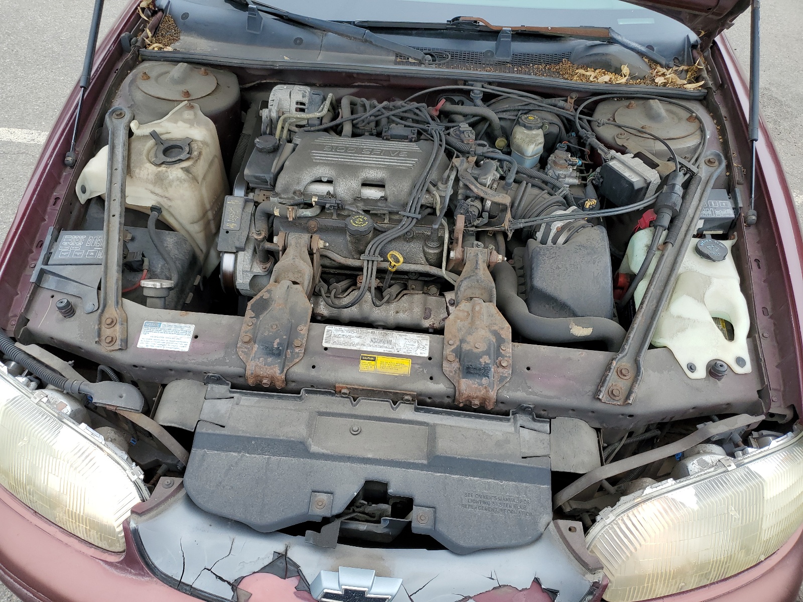 2G1WW12M0X9264665 1999 Chevrolet Monte Carlo Ls