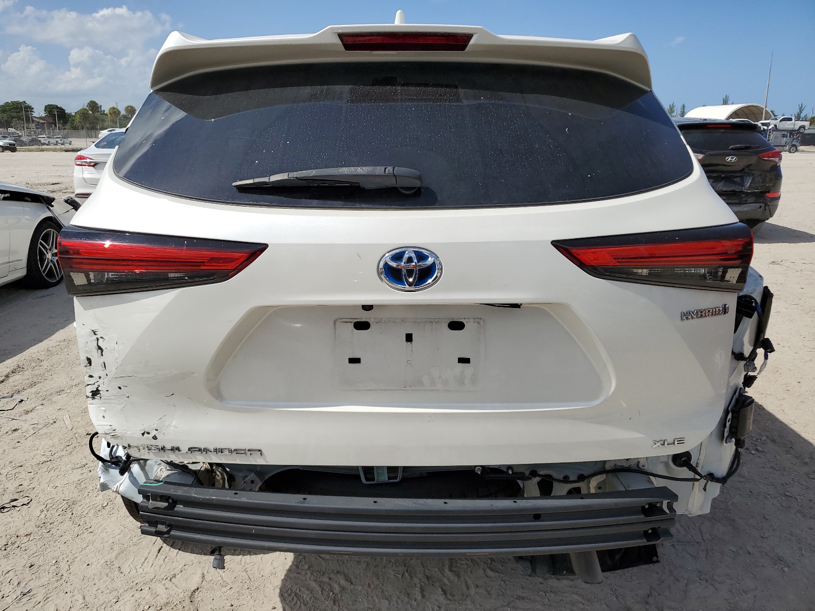 5TDGBRCH0MS047448 2021 Toyota Highlander Hybrid Xle