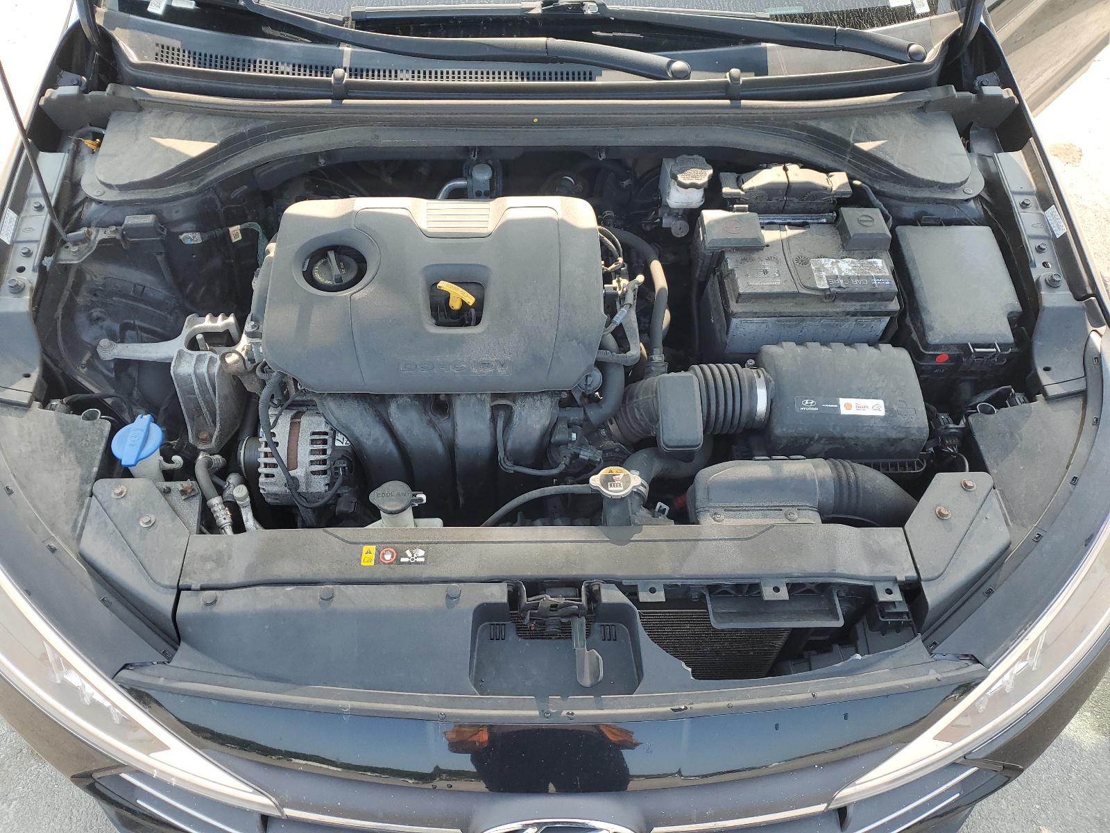 KMHD84LF5KU812001 2019 Hyundai Elantra Sel