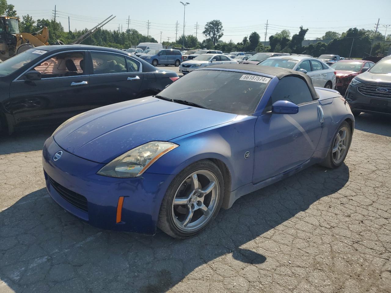 2004 Nissan 350Z Roadster VIN: JN1AZ36A74M253121 Lot: 66187574
