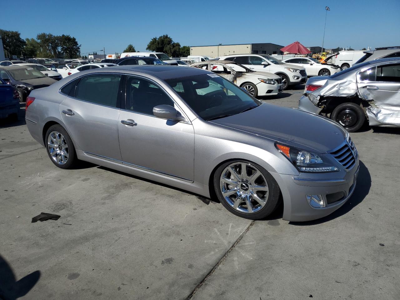 2013 Hyundai Equus Signature VIN: KMHGH4JH0DU072412 Lot: 67605774