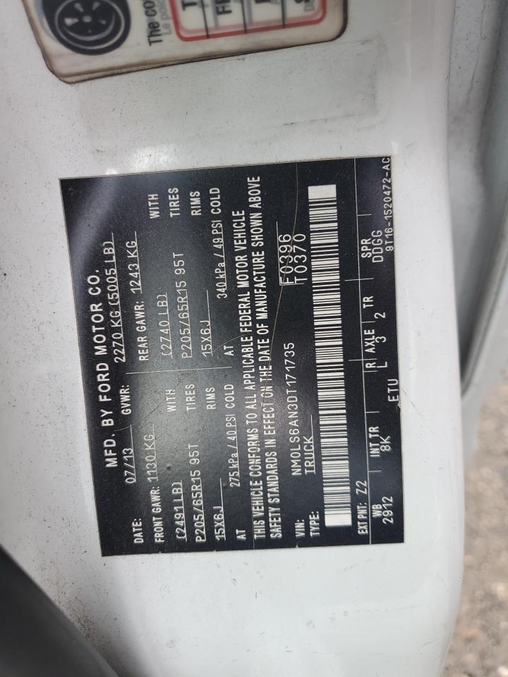 NM0LS6AN3DT171735 2013 Ford Transit Connect Xl