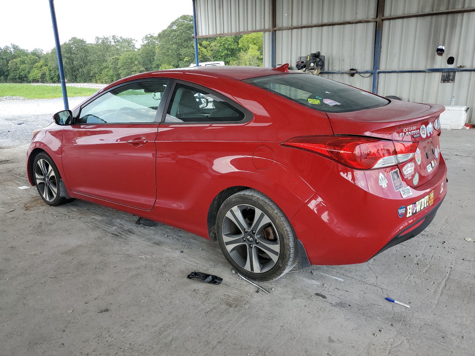 2013 Hyundai Elantra Coupe Gs vin: KMHDH6AE8DU011703