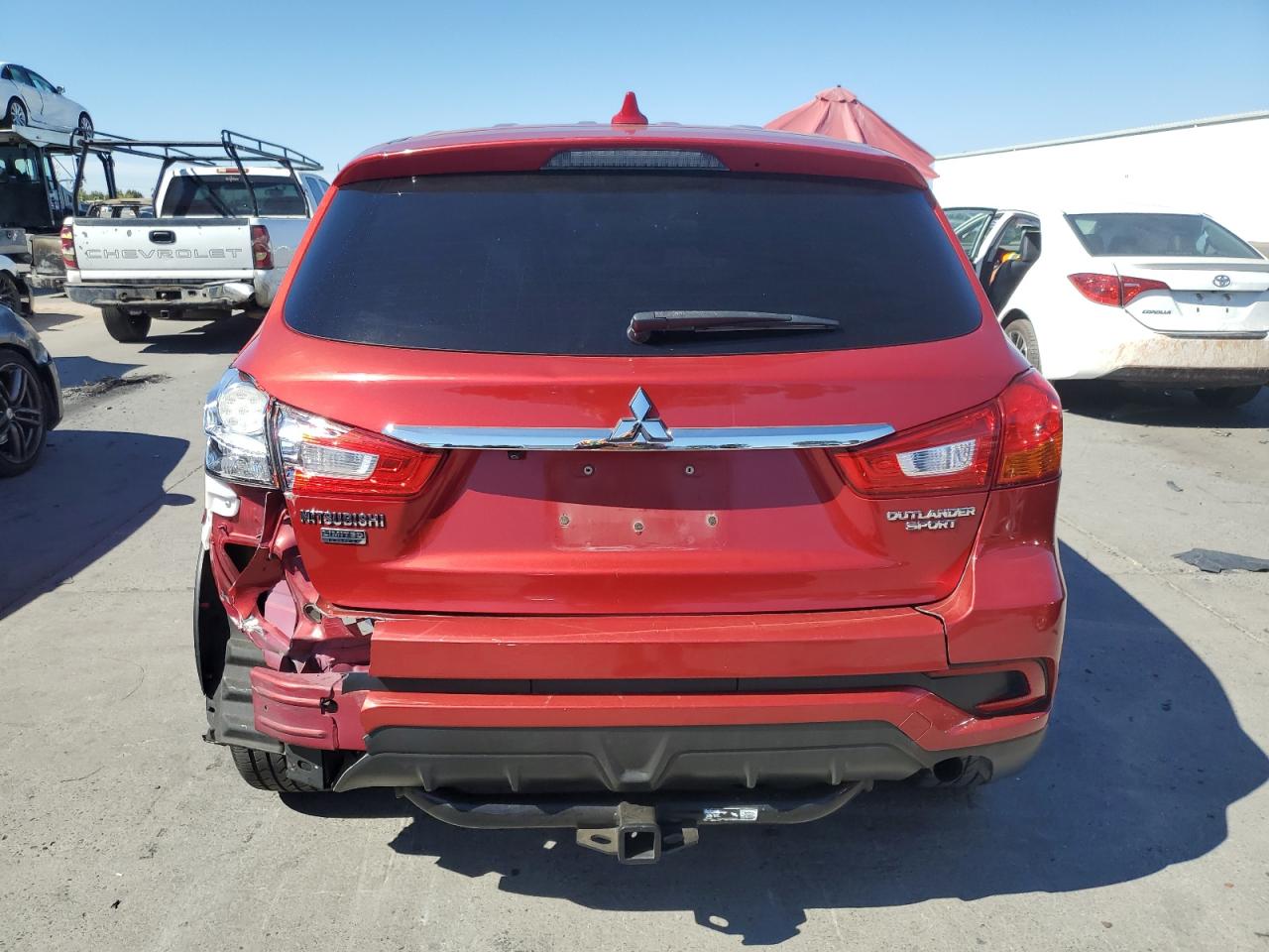 2019 Mitsubishi Outlander Sport Es VIN: JA4AP3AU8KU025348 Lot: 68357624