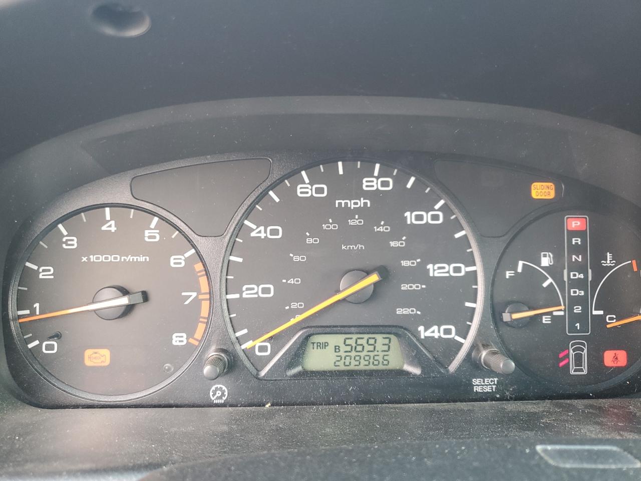 2001 Honda Odyssey Ex VIN: 2HKRL18691H520621 Lot: 65894644