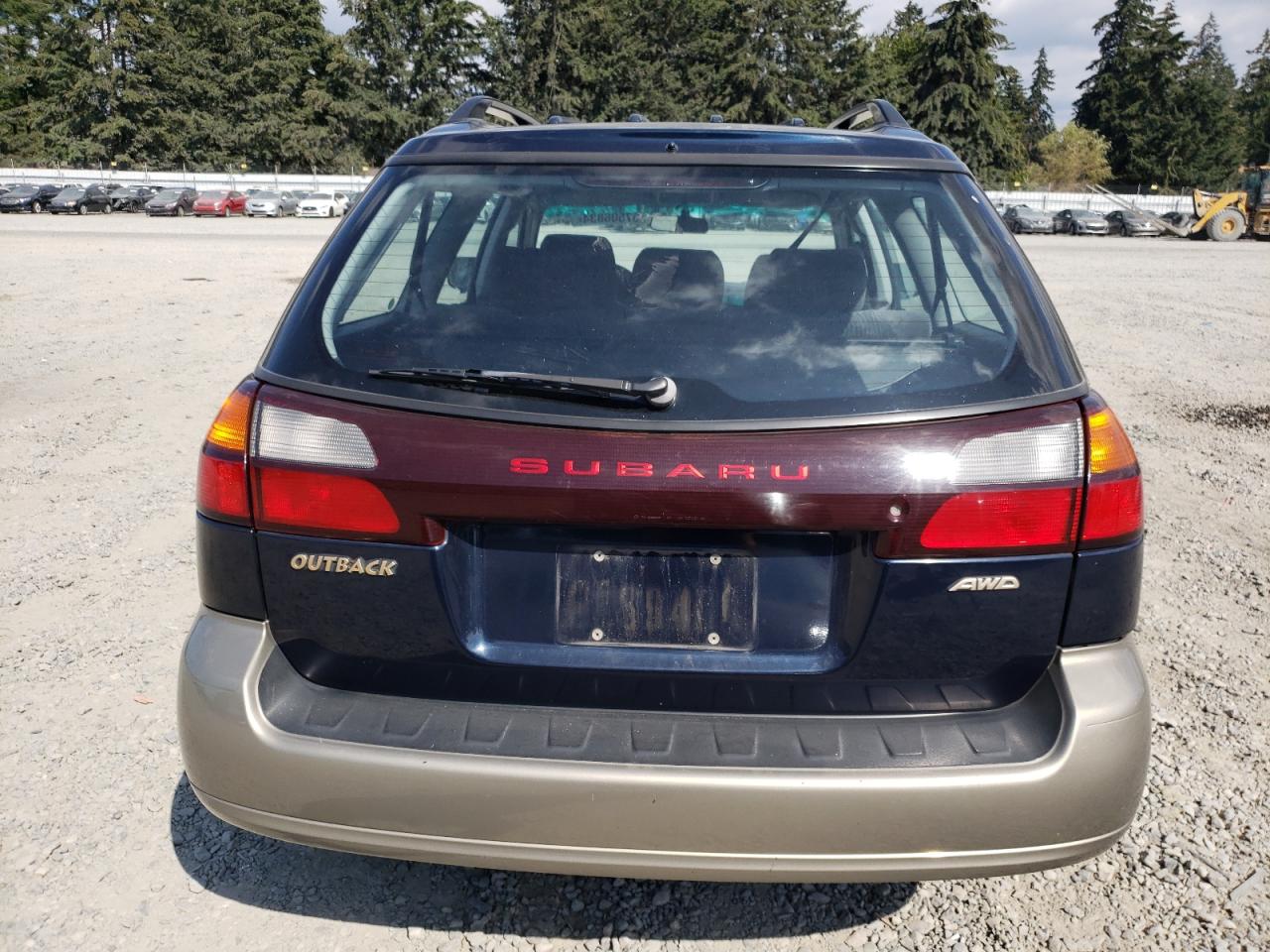 2000 Subaru Legacy Outback Awp VIN: 4S3BH6755Y7620531 Lot: 67506834