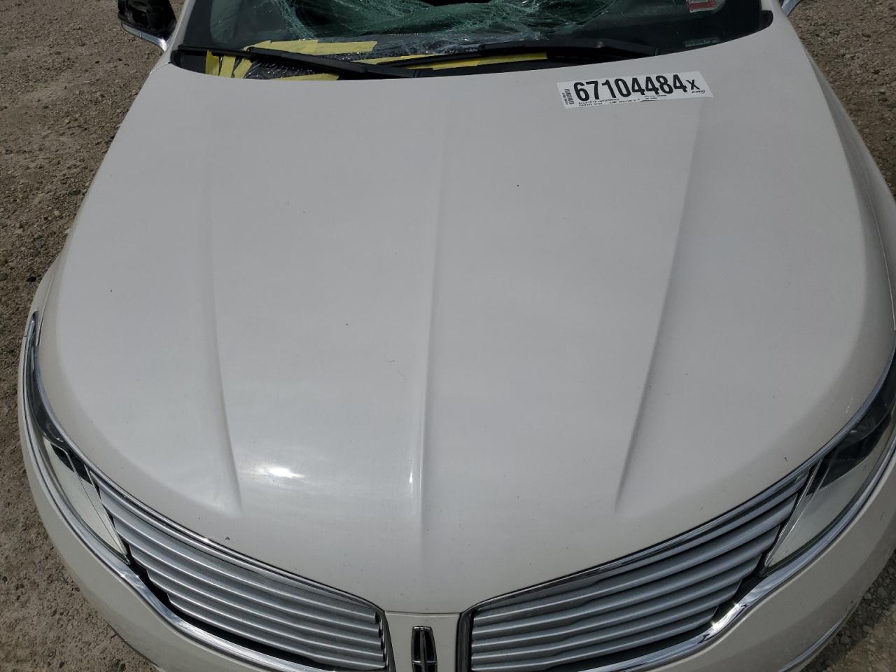 2014 Lincoln Mkz Hybrid VIN: 3LN6L2LU2ER816643 Lot: 67104484