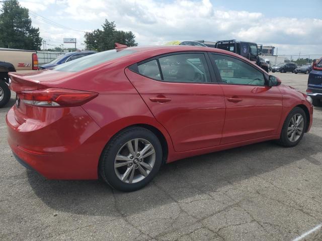  HYUNDAI ELANTRA 2017 Czerwony